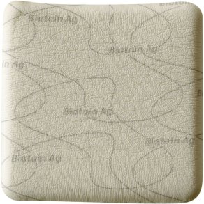 S�lvbandage, Biatain Ag, 15x15cm, u/kl�bende kontaktlag og u/kl�b, latexfri, steril, engangs *Denne vare tages ikke retur*