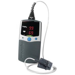 Pulsoximeter, Nonin, Palmsat 2500A, med alarm, h�ndholdt med finger sensor *Denne vare tages ikke retur*