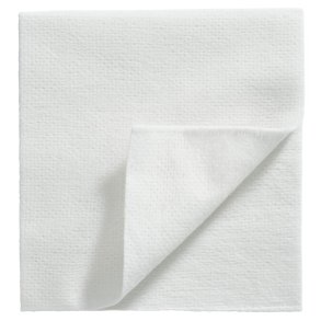 Nonwoven kompres, Mesoft, 4-lags, 7,5x7,5cm, hvid, usteril