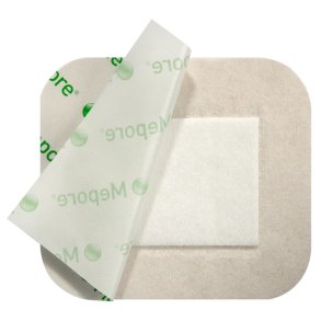 Post-OP forbinding, Mepore Pro, 7x6cm, v�sket�t, steril, engangs *Denne vare tages ikke retur*