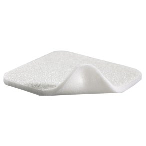 Skumbandage, Mepilex, 5x5cm, m/silikonekontaktlag, u/kl�b, latexfri, steril, engangs *Denne vare tages ikke retur*