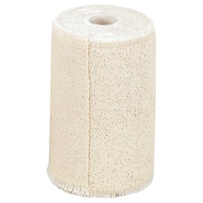 Kortstr�ksbind, Tensoplast, 4,5m x 2,5cm, off-white, p� spole, kl�bende, usteril
