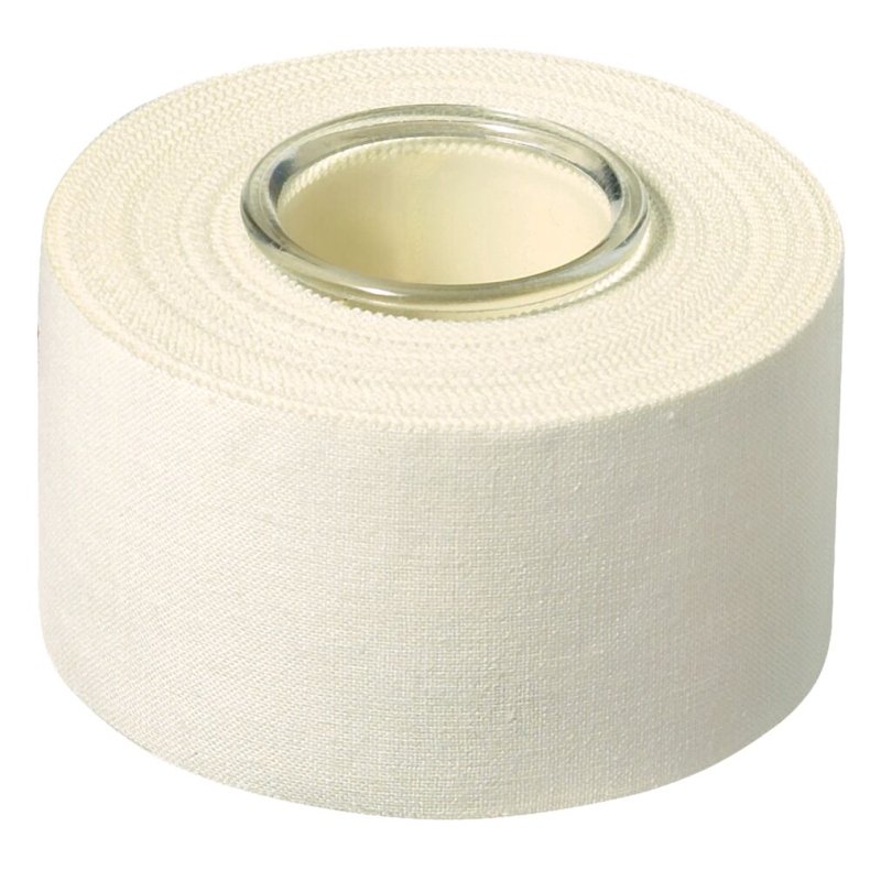 Tape, Strappal, 10m x 2,5cm, hvid, uelastisk, latexfri, usteril *Denne vare tages ikke retur*