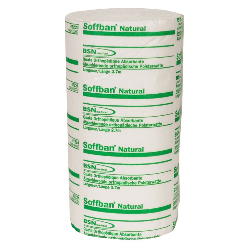 Polstervat, Soffban Natural, 2,7m x 10cm, hvid, absorberende, usteril