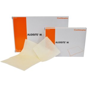 Alginat, Algisite M, 20x15cm, uden kl�ber, steril *Denne vare tages ikke retur*