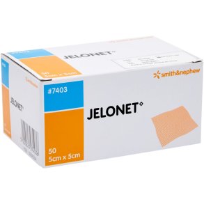 Salvekompres, Jelonet, 5x5cm, steril *Denne vare tages ikke retur*