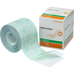 Filmforbinding, Opsite Flexifix, 10m x 5cm, latexfri, usteril *Denne vare tages ikke retur*