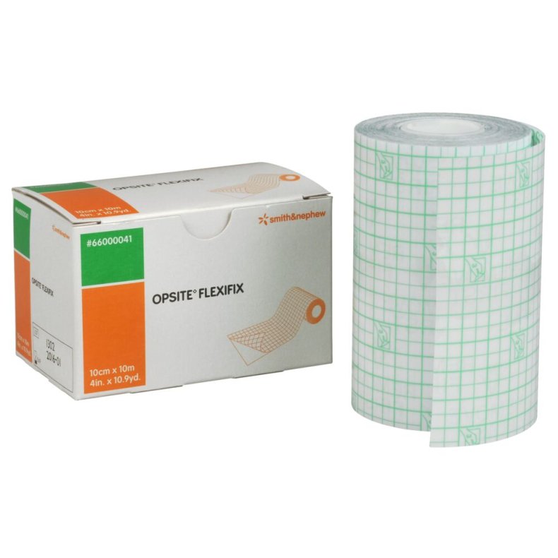 Filmforbinding, Opsite Flexifix, 10m x 10cm, latexfri, usteril