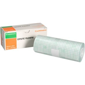 Filmforbinding, Opsite Flexifix, 10m x 15cm, latexfri, usteril