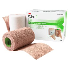 Kompressionss�t, Coban 2 Lite, 4,7m x 10cm, latexfri
