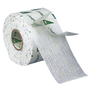 Fikseringstape, Medipore, 10m x 5cm, hvid, med liner, latexfri, usteril *Denne vare tages ikke retur*