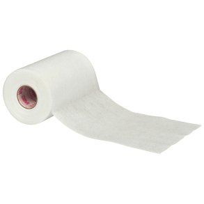 Fikseringstape, Medipore, 9,1m x 10cm, hvid, p� rulle, perforeret, latexfri, usteril *Denne vare tages ikke retur*
