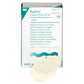 Filmforbinding, Tegaderm Film, 7x6cm, transparent, latexfri, steril, engangs *Denne vare tages ikke retur*