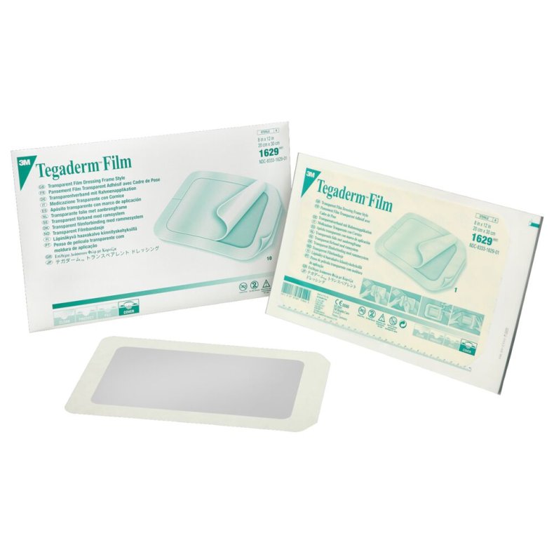 Filmforbinding, Tegaderm Film, 30x20cm, transparent, latexfri, steril, engangs *Denne vare tages ikke retur*