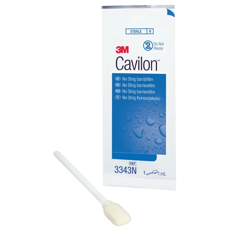 Hudbeskyttelsesfilm skumpind, Cavilon, 1 ml, uden alkohol, latexfri, steril *Denne vare tages ikke retur*