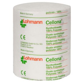 Polstervat, Cellona, 3m x 4cm, hvid, syntetisk, usteril *Denne vare tages ikke retur*