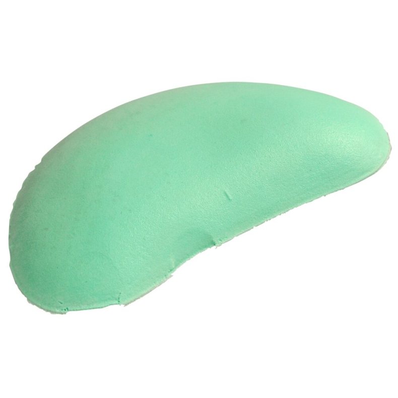 Pelotte, Komprex, 6,5x12x1,5cm, gr�n, nyreformet, syntetisk latex, usteril, 1 *Denne vare tages ikke retur*