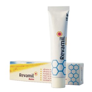 Salve, Revamil, p� tube, med 100% ren medicinsk honning, steril, 15 g *Denne vare tages ikke retur*