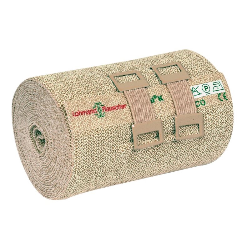 Kortstr�ksbind, Rosidal K, 5m x 6cm, beige, latexfri, usteril, flergangs *Denne vare tages ikke retur*