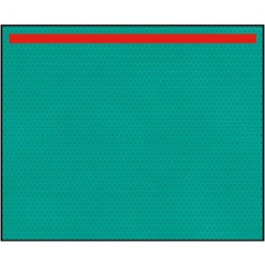 Afd�kningsstykke, Raucodrape, 2-lags, 1,1m x 90cm, gr�n, med kl�b, steril, engangs *Denne vare tages ikke retur*