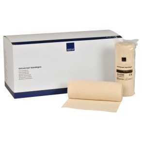 Universal st�tteforbinding, ABENA, 4m x 12cm, off-white, flergangs