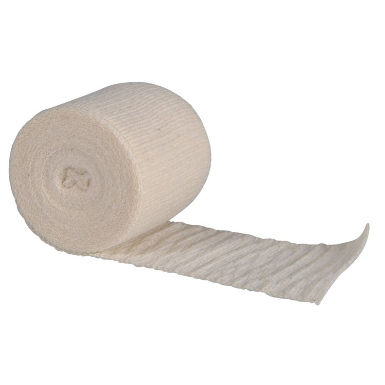 Universal st�tteforbinding, ABENA, 4m x 4cm, off-white, usteril, flergangs