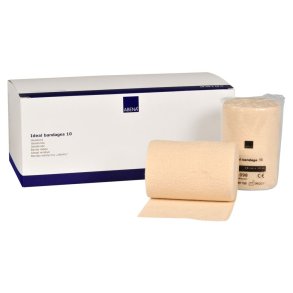 Ideal st�tteforbinding, ABENA, 10m x 12cm, off-white, usteril, flergangs