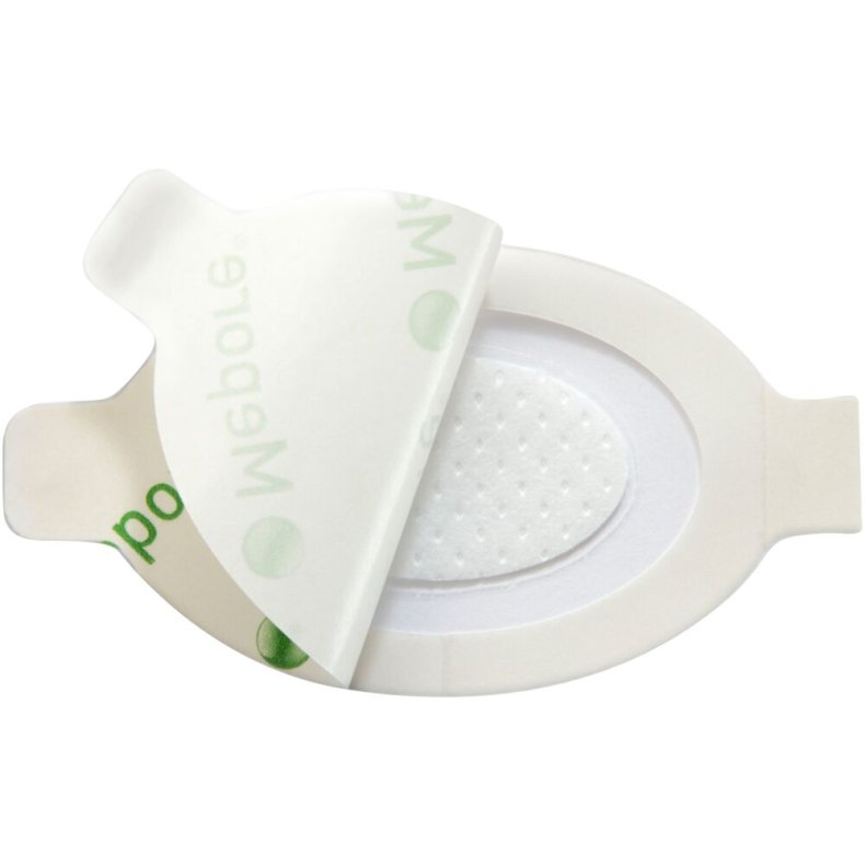 Filmforbinding, Mepore Film & Pad, 7x5cm, med s�rpude, oval, steril, engangs *Denne vare tages ikke retur*