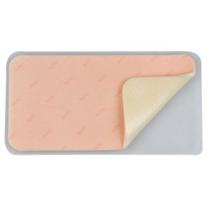 Skumbandage, Allevyn Gentle, 20x10cm, m/silikonekontaktlag, u/kl�b, latexfri, steril, engangs *Denne vare tages ikke retur*