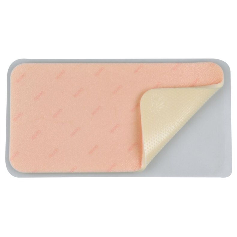 Skumbandage, Allevyn Gentle, 20x10cm, m/silikonekontaktlag, u/kl�b, latexfri, steril, engangs *Denne vare tages ikke retur*