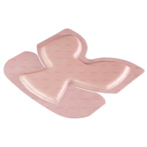 Skumbandage, Allevyn Gentle Border, 23,2x23cm, til h�l, m/silikonekontaktlag og silikonekl�b, latexfri, steril, engangs *Denne vare tages ikke retur*