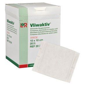 Kulbandage, Vliwaktiv, 20x10cm, steril, engangs *Denne vare tages ikke retur*