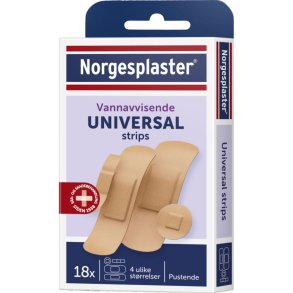 H�fteplaster, beige, vandafvisende, 4 assorterede str, usteril