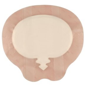 Skumbandage, Allevyn Gentle Border, 23x21,6cm, sacrum, m/silikonekontaktlag og silikonekl�b, latexfri, steril, engangs *Denne vare tages ikke retur*