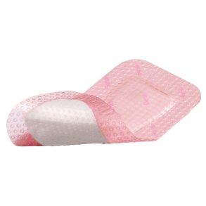 Skumbandage, Allevyn Gentle Border Lite, 20x10cm, m/silikonekontaktlag og silikonekl�b, latexfri, steril, engangs *Denne vare tages ikke retur*