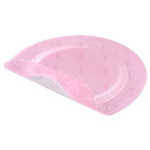 Skumbandage, Allevyn Gentle Border Lite, 15,2x13,1cm, oval, m/silikonekontaktlag og silikonekl�b, latexfri, steril, engangs *Denne vare tages ikke retur*