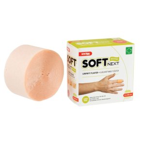Skumforbinding, Sn�gg Soft Next, 4,5m x 6cm, beige, selvh�ftende, latexfri