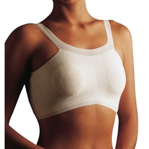 Netbandage, Carefix, hvid, til bryst, str. XL, brystm�l 90-100 cm, latexfri *Denne vare tages ikke retur*