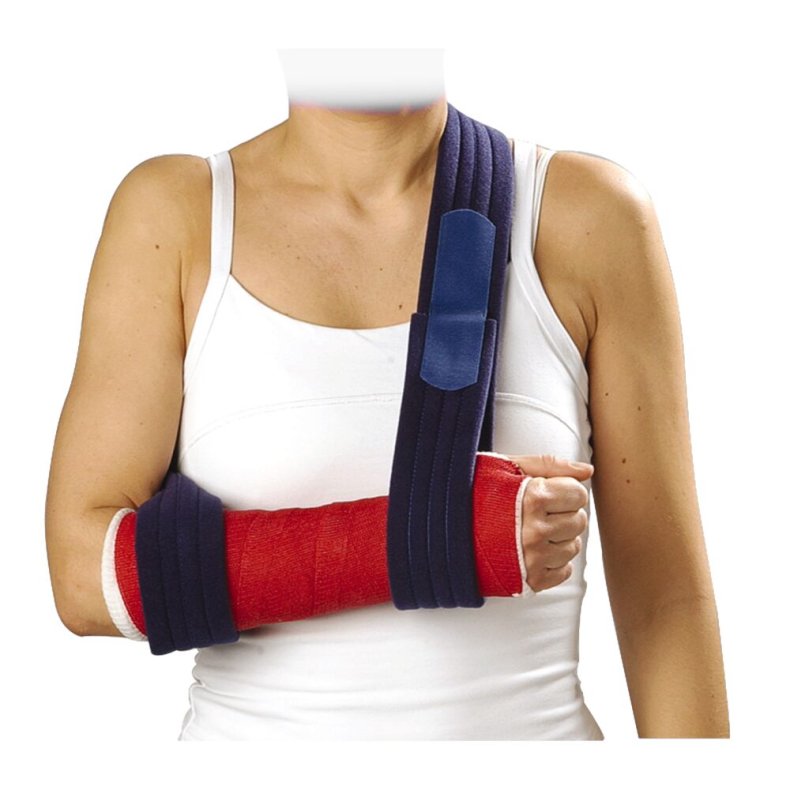 Arm- og skulderfiksering, Actimove Sling, 12m x 5,5cm, bl� *Denne vare tages ikke retur*