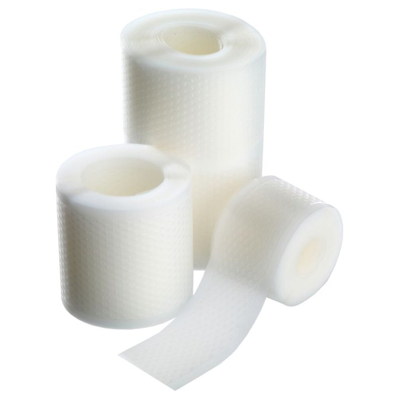 Filmforbinding, Opsite Flexifix Gentle, 5m x 2,5cm, rulle, med silikonekl�ber, usteril, engangs *Denne vare tages ikke retur*