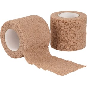 Kortstr�ksbind, Coflex NL, 4,5m x 5cm, beige, selvh�ftende, latexfri, usteril, engangs