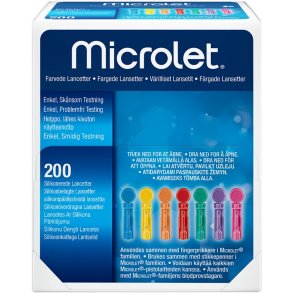 Lancetter, Bayers Microlet, 28G, 0,32mm, engangs