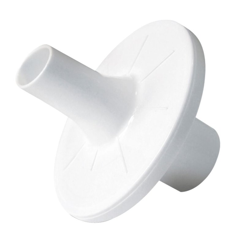 Mundstykke, Spiro, Protect, �3cm, hvid, med bakterie/virus filter, engangs