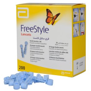Lancetter, Freestyle, 28G, 200 stk.