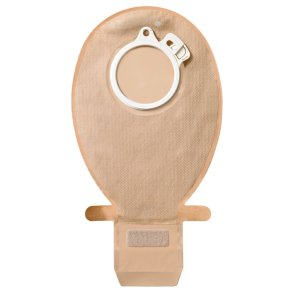 Ileostomipose, SenSura Click, Midi, beige, 60 mm, 2-dels, t�mbar, 2 filtre *Denne vare tages ikke retur*