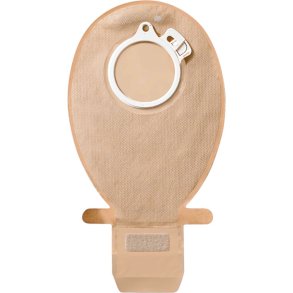 Ileostomipose, SenSura Click, Maxi, beige, 60 mm, 2-dels, t�mbar, 2 filtre *Denne vare tages ikke retur*