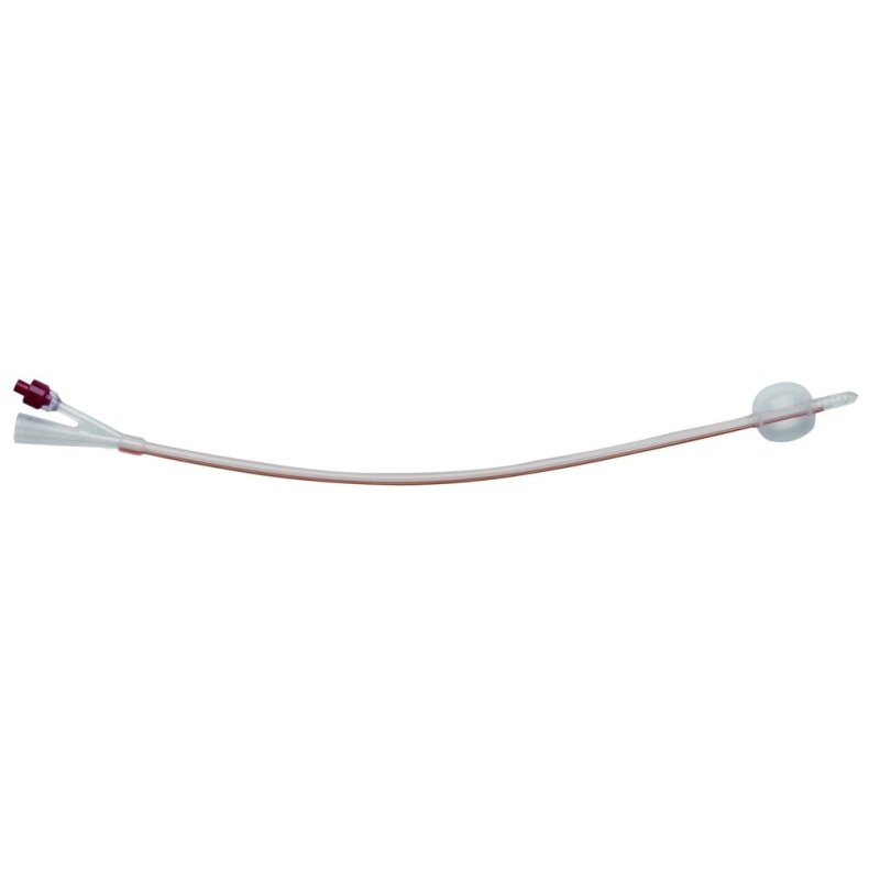 2-vejs foley kateter, Folysil LT, nelaton, CH 18, 25cm, 10 ml, female, standard ballon, steril *Denne vare tages ikke retur*