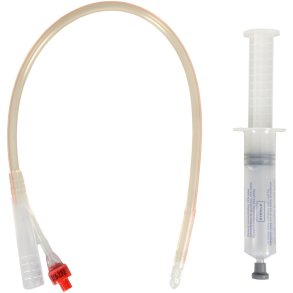 2-vejs foley kateter, Folysil LT X-tra, nelaton, CH 18, 41cm, 10 ml, standard ballon, inkl. glycerinspr�jte, steril *Denne vare tages ikke retur*