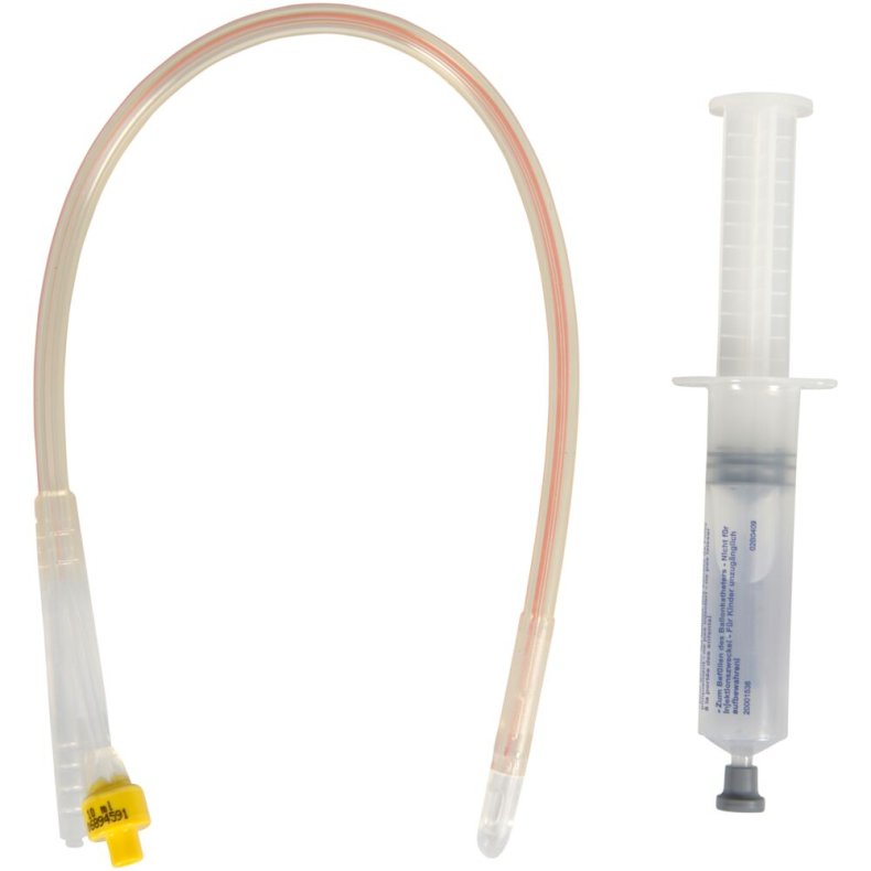 2-vejs foley kateter, Folysil LT X-tra, nelaton, CH 20, 41cm, 10 ml, standard ballon, inkl. glycerinspr�jte, steril *Denne vare tages ikke retur*