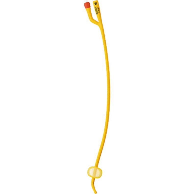 2-vejs foley kateter, R�sch Gold, tiemann, CH 18, 40cm, 15 ml, standard ballon, steril *Denne vare tages ikke retur*